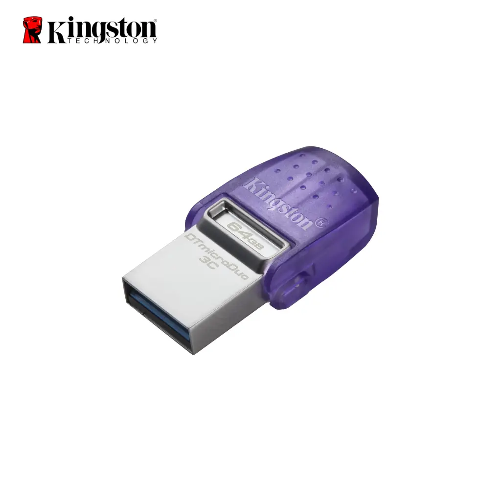 Memoria USB 3.2 Kingston 64GB DTmicroDuo 3C (DTDUO3CG3/64GB)