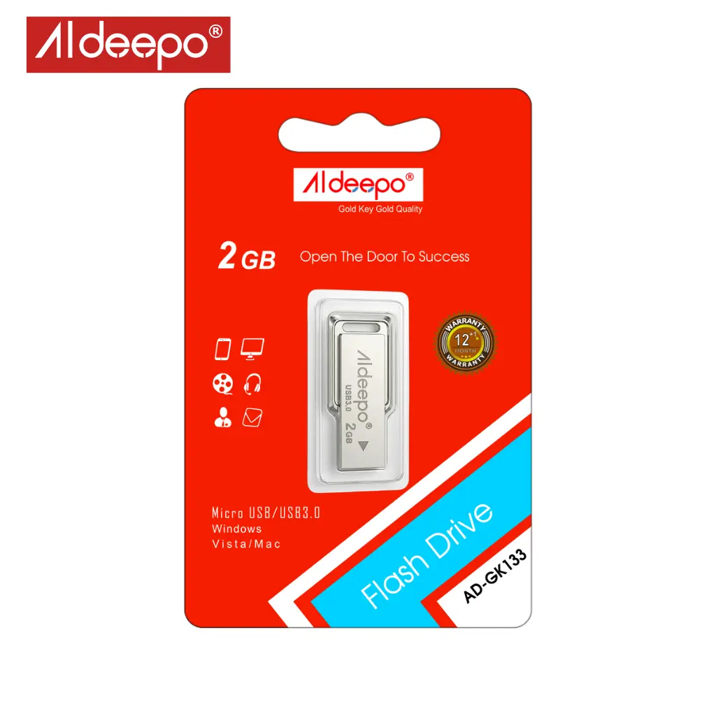 Memoria USB 3.0 Aldeepo 2GB (AD-GK133)
